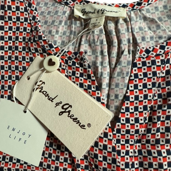 NEW Grand & Greene womens‎ sleeveless shirt size small - Picture 4 of 8